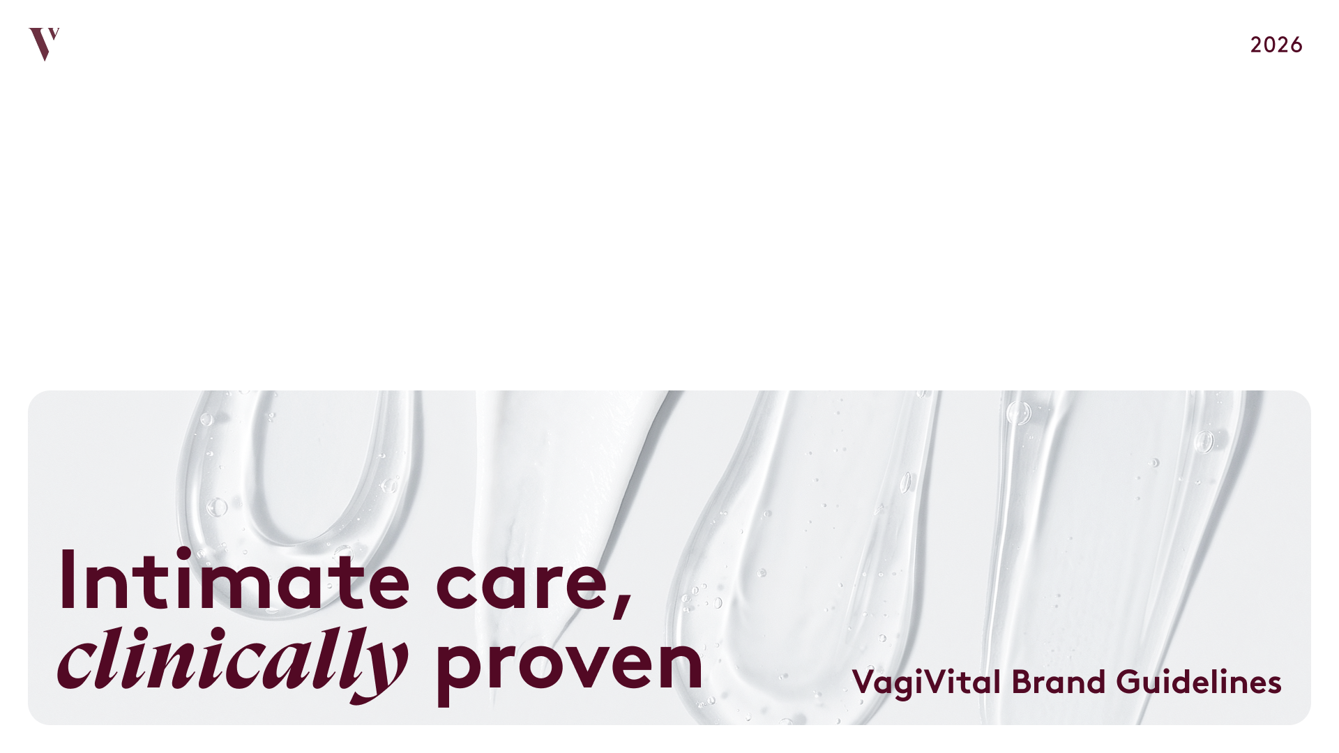 VagiVital brand guide page 1