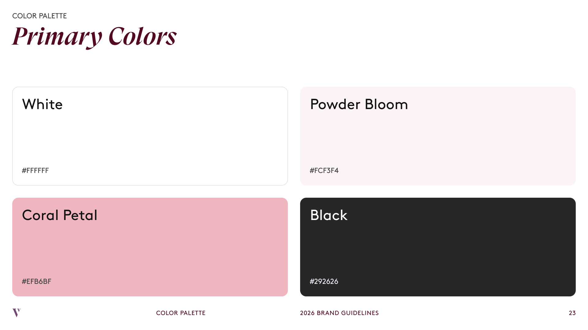 VagiVital brand guide page 8