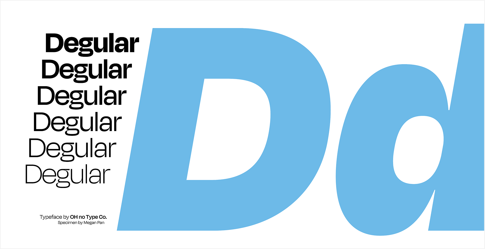 Degular Type Specimen 1