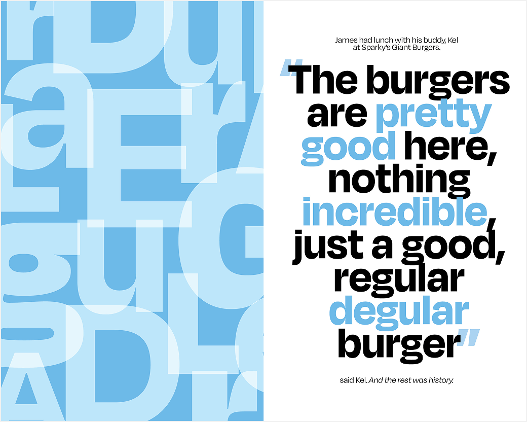 Degular Type Specimen 2