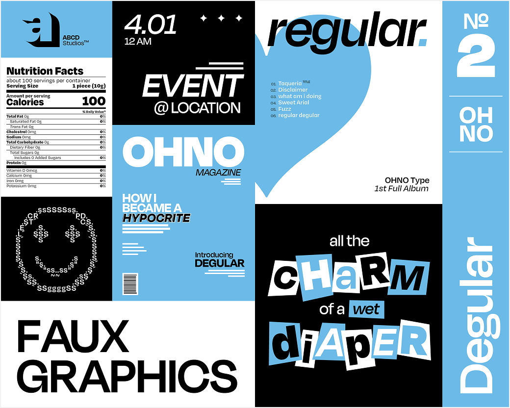 Degular Type Specimen 11