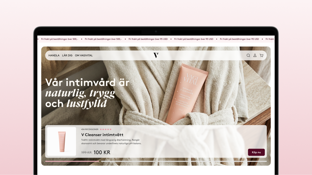 VagiVital Brand & Web Redesign thumbnail